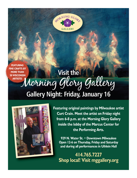 Gallery night at Morning Glory Gallery